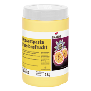 Dessertpaste Passionsfrucht