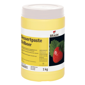 Dessertpaste Erdbeer
