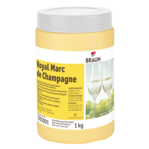 Bild von Royal Marc de Champagne für Bäckerei, Konditorei, Gastronomie und Eisdiele Bild von Royal Marc de Champagne für Bäckerei, Konditorei, Gastronomie und Eisdiele