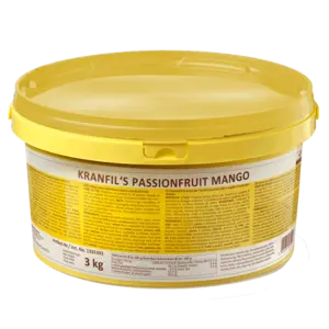Bild von Kranfil's Passionsfrucht Mango für Bäckerei, Konditorei, Gastronomie und Eisdiele Bild von Kranfil's Passionsfrucht Mango für Bäckerei, Konditorei, Gastronomie und Eisdiele