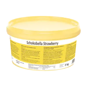 Bild von Schokobella Erdbeere  RSPO SG RA MB cocoa für Bäckerei, Konditorei, Gastronomie und Eisdiele Bild von Schokobella Erdbeere  RSPO SG RA MB cocoa für Bäckerei, Konditorei, Gastronomie und Eisdiele