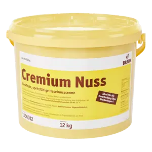 Bild von Cremium Nuss RSPO SG für Bäckerei, Konditorei, Gastronomie und Eisdiele Bild von Cremium Nuss RSPO SG für Bäckerei, Konditorei, Gastronomie und Eisdiele
