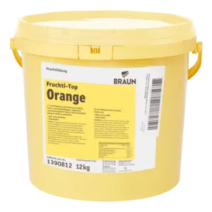 Bild von Fruchti-Top Orange für Bäckerei, Konditorei, Gastronomie und Eisdiele Bild von Fruchti-Top Orange für Bäckerei, Konditorei, Gastronomie und Eisdiele