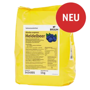 Bild von Alaska-express Heidelbeer für Bäckerei, Konditorei, Gastronomie und Eisdiele Bild von Alaska-express Heidelbeer für Bäckerei, Konditorei, Gastronomie und Eisdiele