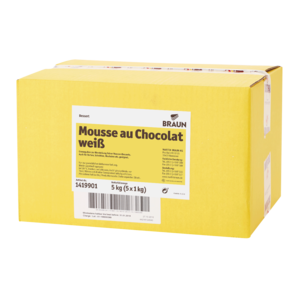 Mousse au Chocolat weiß