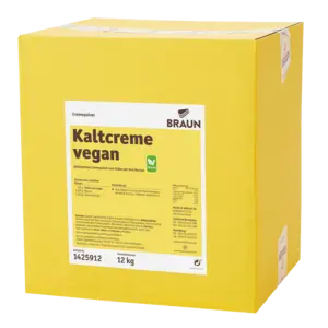 Bild von Kaltcreme vegan für Bäckerei, Konditorei, Gastronomie und Eisdiele Bild von Kaltcreme vegan für Bäckerei, Konditorei, Gastronomie und Eisdiele