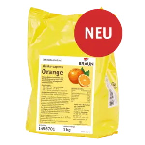 Bild von Alaska-express Orange für Bäckerei, Konditorei, Gastronomie und Eisdiele Bild von Alaska-express Orange für Bäckerei, Konditorei, Gastronomie und Eisdiele