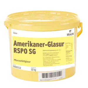 Bild von Amerikaner-Glasur RSPO SG für Bäckerei, Konditorei, Gastronomie und Eisdiele Bild von Amerikaner-Glasur RSPO SG für Bäckerei, Konditorei, Gastronomie und Eisdiele