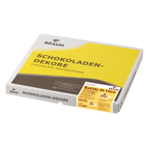 Bild von Schoko-Dekor Batida de Côco für Bäckerei, Konditorei, Gastronomie und Eisdiele Bild von Schoko-Dekor Batida de Côco für Bäckerei, Konditorei, Gastronomie und Eisdiele