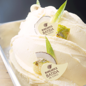 Bild von Schoko-Dekor Batida de Côco für Bäckerei, Konditorei, Gastronomie und Eisdiele Bild von Schoko-Dekor Batida de Côco für Bäckerei, Konditorei, Gastronomie und Eisdiele