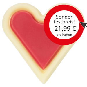 Bild von Schoko-Dekor Herz RA MB cocoa für Bäckerei, Konditorei, Gastronomie und Eisdiele Bild von Schoko-Dekor Herz RA MB cocoa für Bäckerei, Konditorei, Gastronomie und Eisdiele