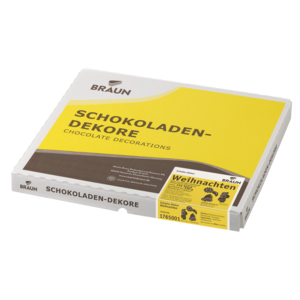 Schoko-Dekor Weihnachten<br>(3 Motive)