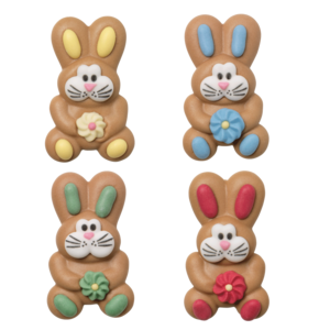 Bild von Zucker-Osterhasen (4 Motive) für Bäckerei, Konditorei, Gastronomie und Eisdiele Bild von Zucker-Osterhasen (4 Motive) für Bäckerei, Konditorei, Gastronomie und Eisdiele