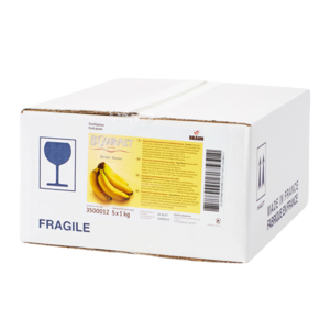 Bild von Fruchtpüree Banane für Bäckerei, Konditorei, Gastronomie und Eisdiele Bild von Fruchtpüree Banane für Bäckerei, Konditorei, Gastronomie und Eisdiele