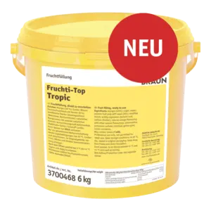 Bild von Fruchti-Top Tropic für Bäckerei, Konditorei, Gastronomie und Eisdiele Bild von Fruchti-Top Tropic für Bäckerei, Konditorei, Gastronomie und Eisdiele