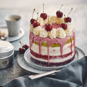 Bild von Velvet Cake lila/purple für Bäckerei, Konditorei, Gastronomie und Eisdiele Bild von Velvet Cake lila/purple für Bäckerei, Konditorei, Gastronomie und Eisdiele