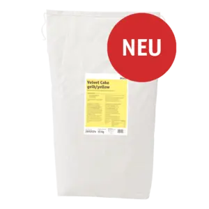 Bild von Velvet Cake gelb/yellow für Bäckerei, Konditorei, Gastronomie und Eisdiele Bild von Velvet Cake gelb/yellow für Bäckerei, Konditorei, Gastronomie und Eisdiele