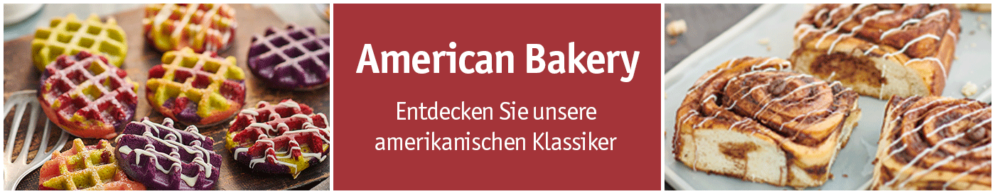 Banner American Bakery Bäckerei