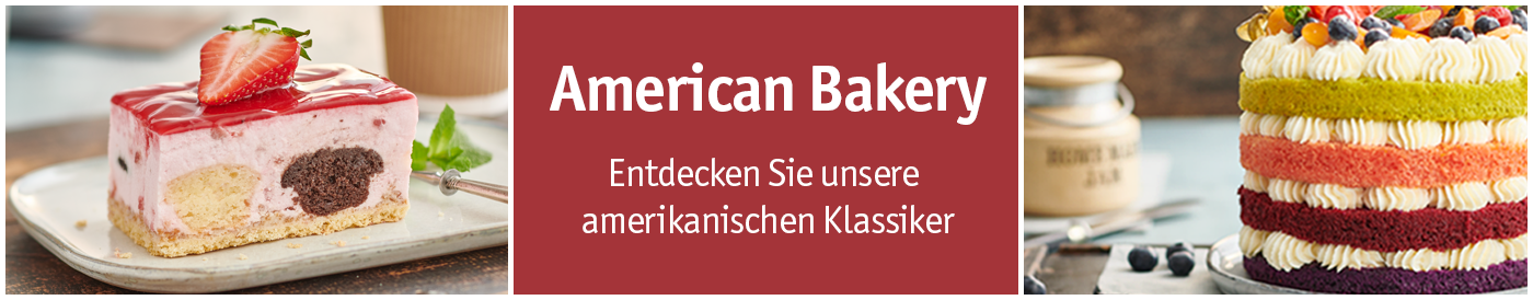 Banner American Bakery Konditorei