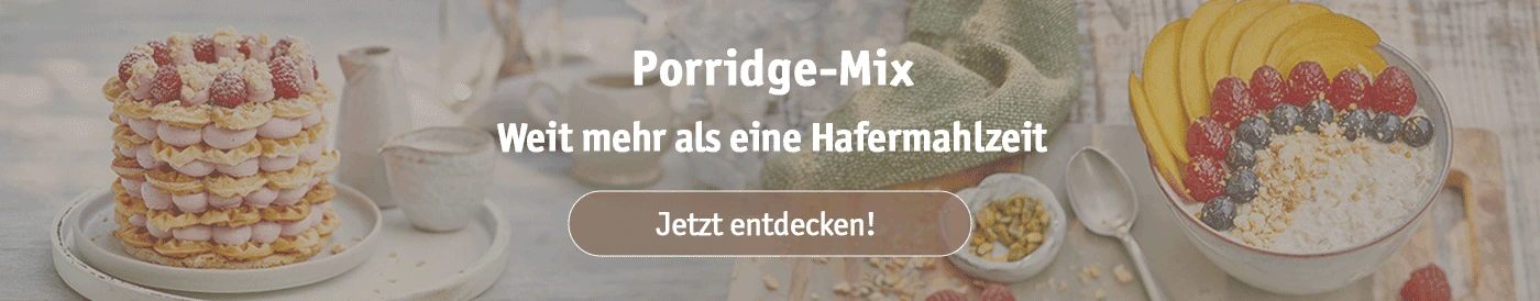 Porridge-Mix von Martin Braun Porridge-Mix von Martin Braun