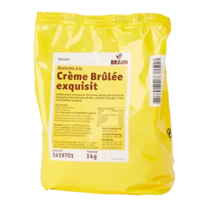 Bild von Basismix á la Crème Brûlée exquisit für Bäckerei, Konditorei, Gastronomie und Eisdiele Bild von Basismix á la Crème Brûlée exquisit für Bäckerei, Konditorei, Gastronomie und Eisdiele